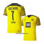 Camiseta Borussia Dortmund Jugador Sancho Primera 2021 2022