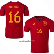Camiseta Espana Jugador Rodrigo Primera 2022