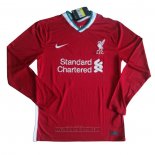 Camiseta Liverpool Primera Manga Larga 2020 2021