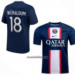 Camiseta Paris Saint-Germain Jugador Wijnaldum Primera 2022 2023