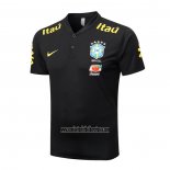 Camiseta Polo del Brasil 2022 2023 Negro