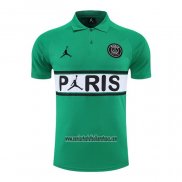 Camiseta Polo del Paris Saint-Germain Jordan 2022 2023 Verde