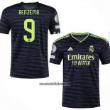 Camiseta Real Madrid Jugador Benzema Tercera 2022 2023