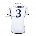 Camiseta Real Madrid Jugador E.Militao Primera 2023 2024