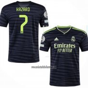 Camiseta Real Madrid Jugador Hazard Tercera 2022 2023