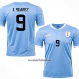 Camiseta Uruguay Jugador L.Suarez Primera 2022