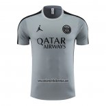 Camiseta de Entrenamiento Paris Saint-Germain Jordan 2023 2024 Gris