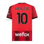 Camiseta AC Milan Jugador Rafa Leao Primera 2023 2024