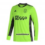 Camiseta Ajax Portero Manga Larga 2020 2021 Verde