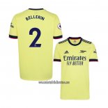 Camiseta Arsenal Jugador Bellerin Segunda 2021 2022