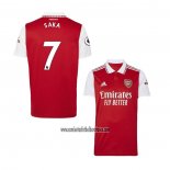 Camiseta Arsenal Jugador Saka Primera 2022 2023