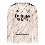 Camiseta Arsenal Segunda Manga Larga 2020 2021