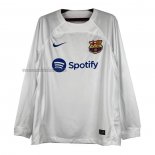 Camiseta Barcelona Segunda Manga Larga 2023 2024