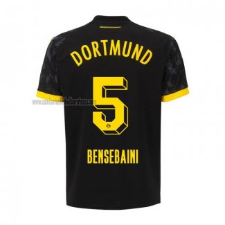 Camiseta Borussia Dortmund Jugador Bensebaini Segunda 2023 2024