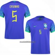 Camiseta Brasil Jugador Casemiro Segunda 2022