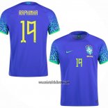 Camiseta Brasil Jugador Raphinha Segunda 2022