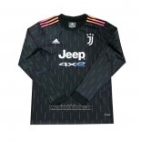 Camiseta Juventus Segunda Manga Larga 2021 2022
