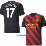 Camiseta Manchester City Jugador De Bruyne Segunda 2022 2023