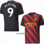 Camiseta Manchester City Jugador Haaland Segunda 2022 2023