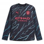 Camiseta Manchester City Tercera Manga Larga 2023 2024