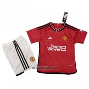 Camiseta Manchester United Primera Nino 2023 2024