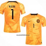 Camiseta Paises Bajos Jugador Bijlow Primera 2022