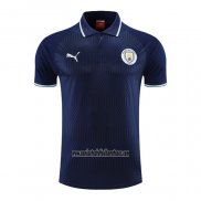Camiseta Polo del Manchester City 2022 2023 Azul Marino