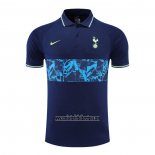 Camiseta Polo del Tottenham Hotspur 2022 2023 Azul Oscuro