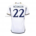 Camiseta Real Madrid Jugador Rudiger Primera 2023 2024