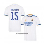 Camiseta Real Madrid Jugador Valverde Primera 2021 2022