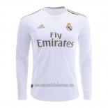 Camiseta Real Madrid Primera Manga Larga 2019 2020