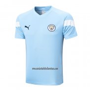 Camiseta de Entrenamiento Manchester City 2022 2023 Azul