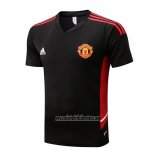 Camiseta de Entrenamiento Manchester United 2022 2023 Negro
