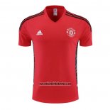 Camiseta de Entrenamiento Manchester United 2022 2023 Rojo