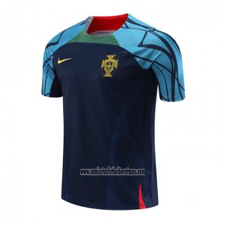 Camiseta de Entrenamiento Portugal 2022 2023 Azul