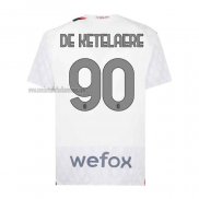 Camiseta AC Milan Jugador De Ketelaere Segunda 2023 2024