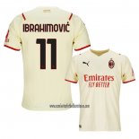 Camiseta AC Milan Jugador Ibrahimovic Segunda 2021 2022