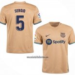 Camiseta Barcelona Jugador Sergio Segunda 2022 2023