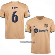 Camiseta Barcelona Jugador Xavi Segunda 2022 2023