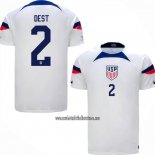 Camiseta Estados Unidos Jugador Dest Primera 2022