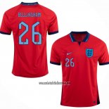 Camiseta Inglaterra Jugador Bellingham Segunda 2022