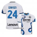 Camiseta Inter Milan Jugador Eriksen Segunda 2021 2022