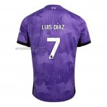 Camiseta Liverpool Jugador Luis Diaz Tercera 2023 2024