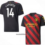 Camiseta Manchester City Jugador Laporte Segunda 2022 2023