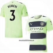 Camiseta Manchester City Jugador Ruben Tercera 2022 2023