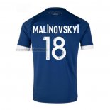 Camiseta Olympique Marsella Jugador Malinovskyi Segunda 2023 2024