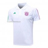 Camiseta Polo del Bayern Munich 2023 2024 Blanco