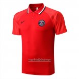 Camiseta Polo del Paris Saint-Germain 2022 2023 Rojo