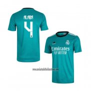 Camiseta Real Madrid Jugador Alaba Tercera 2021 2022