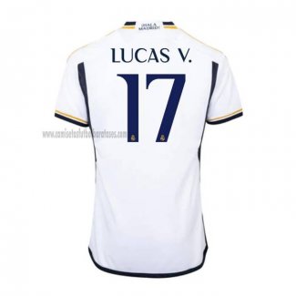 Camiseta Real Madrid Jugador Lucas V. Primera 2023 2024